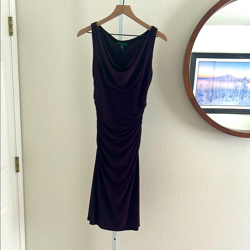 Ralph Lauren Cowl Neck Dress